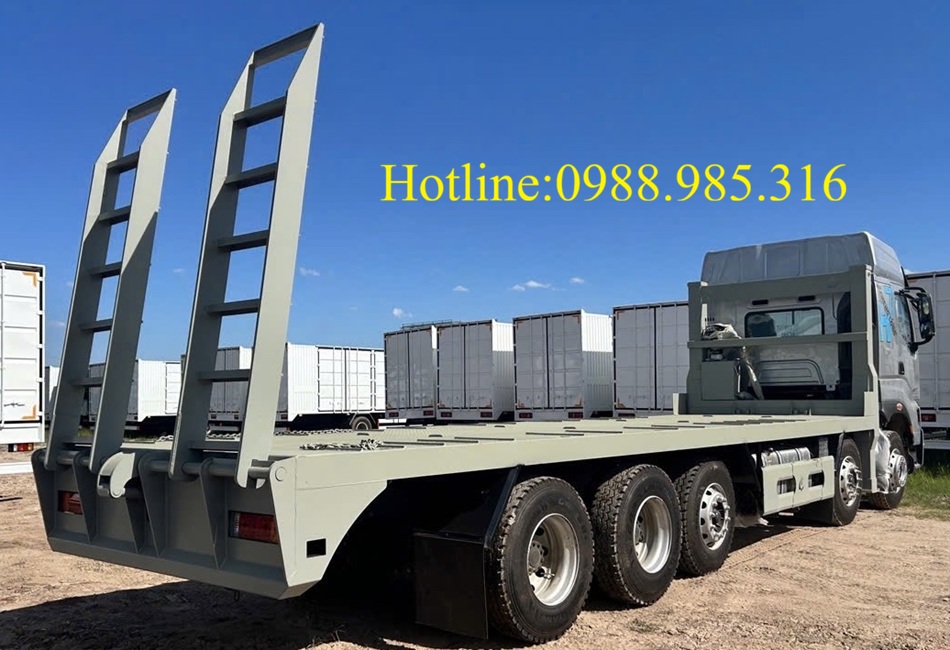 Xe chở xe cơ giới 5 chân Chenglong